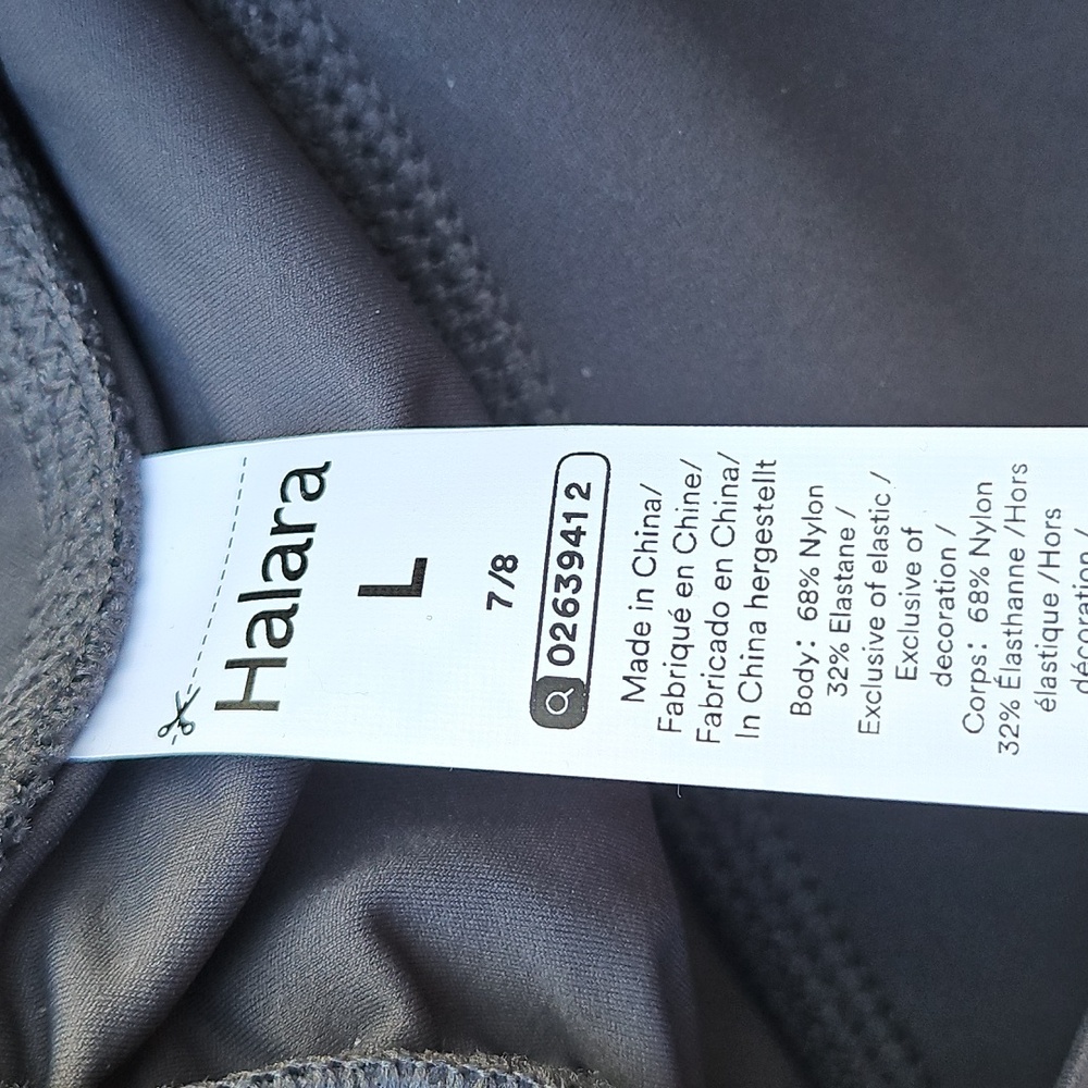 3 New Halara UltraSculpt™ High Waisted Tummy Control Pocket Training Leggings L - Picture 8 of 9